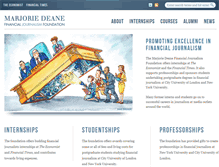 Tablet Screenshot of marjoriedeane.com